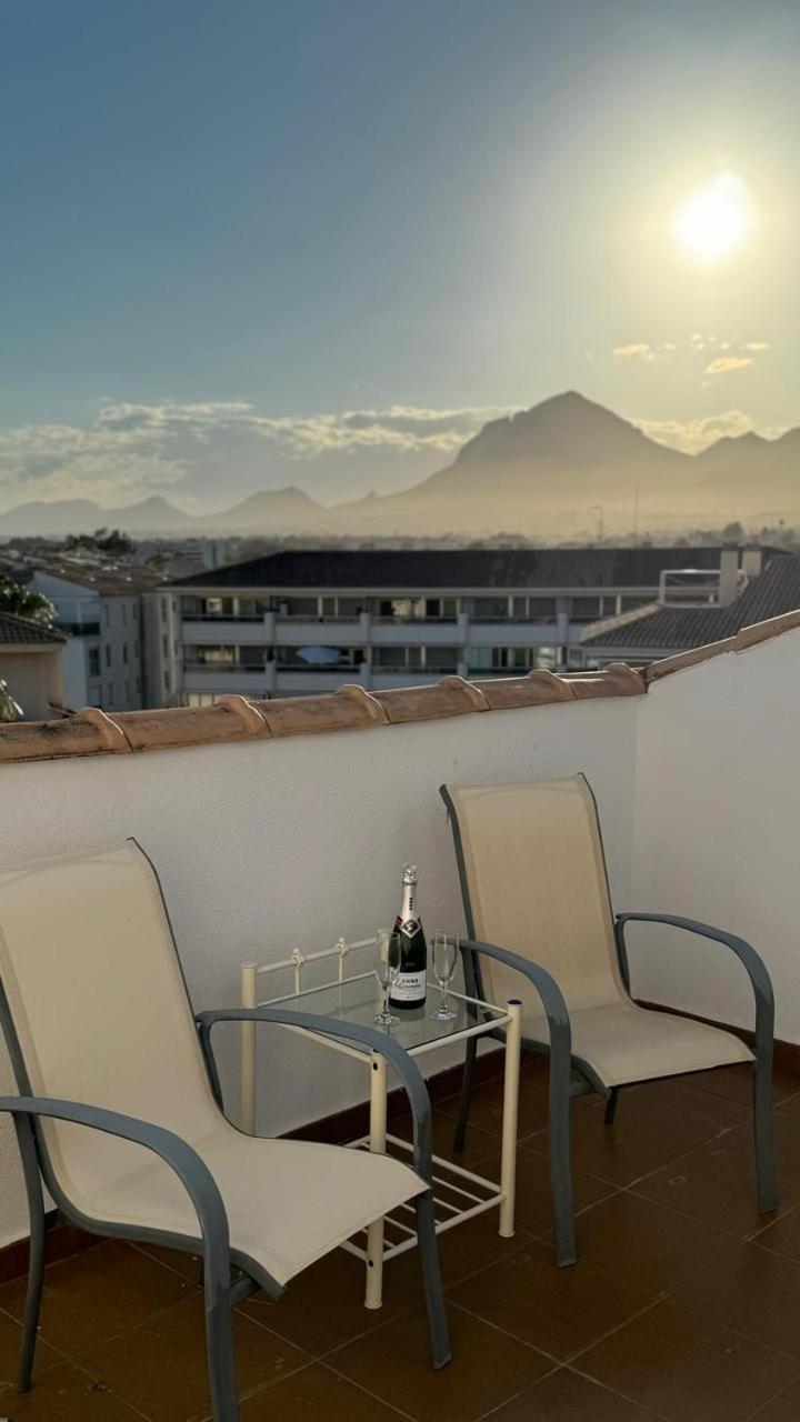 Penthouse In Albir With Sea Views, 100M From Beach El Albir Rum bild