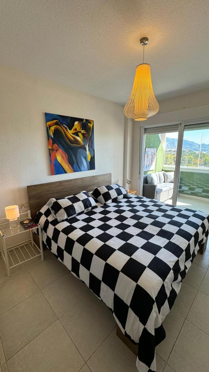 Penthouse In Albir With Sea Views, 100M From Beach El Albir Rum bild