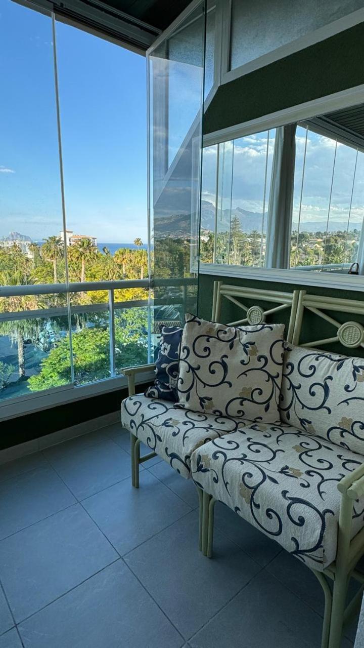 Penthouse In Albir With Sea Views, 100M From Beach El Albir Rum bild